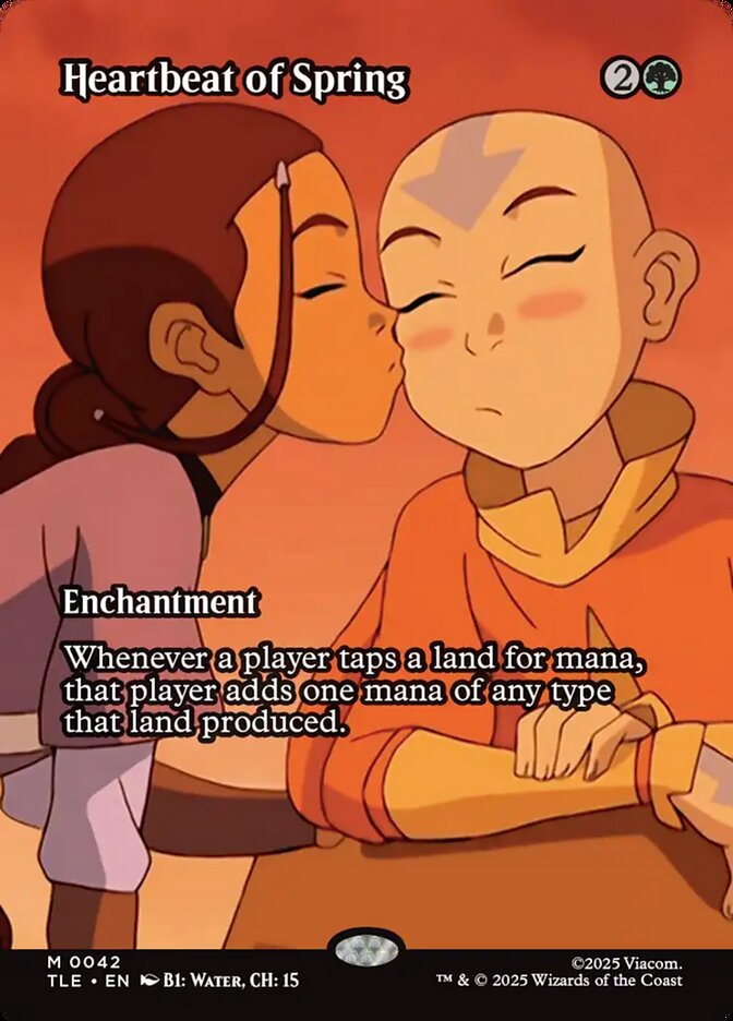 Heartbeat of Spring 42/0 (Avatar: The Last Airbender: Eternal-Legal)  - Borderless | Good Games Adelaide SA