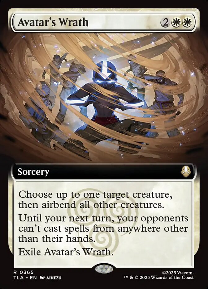 Avatar's Wrath 365 (Avatar: The Last Airbender)  - Foil | Good Games Adelaide SA