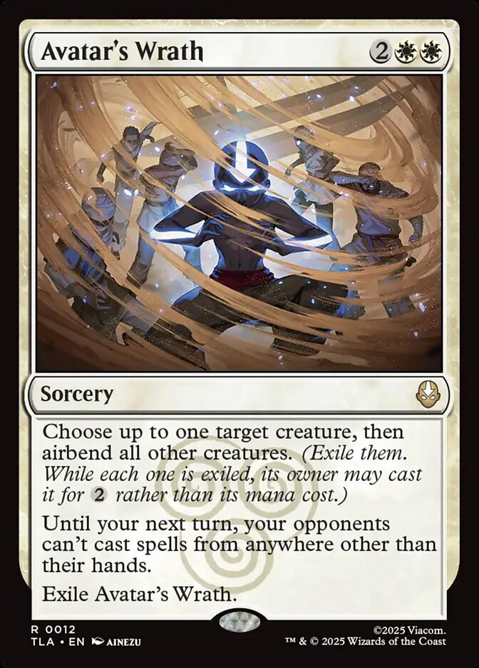 Avatar's Wrath 12 (Avatar: The Last Airbender)  - Foil | Good Games Adelaide SA