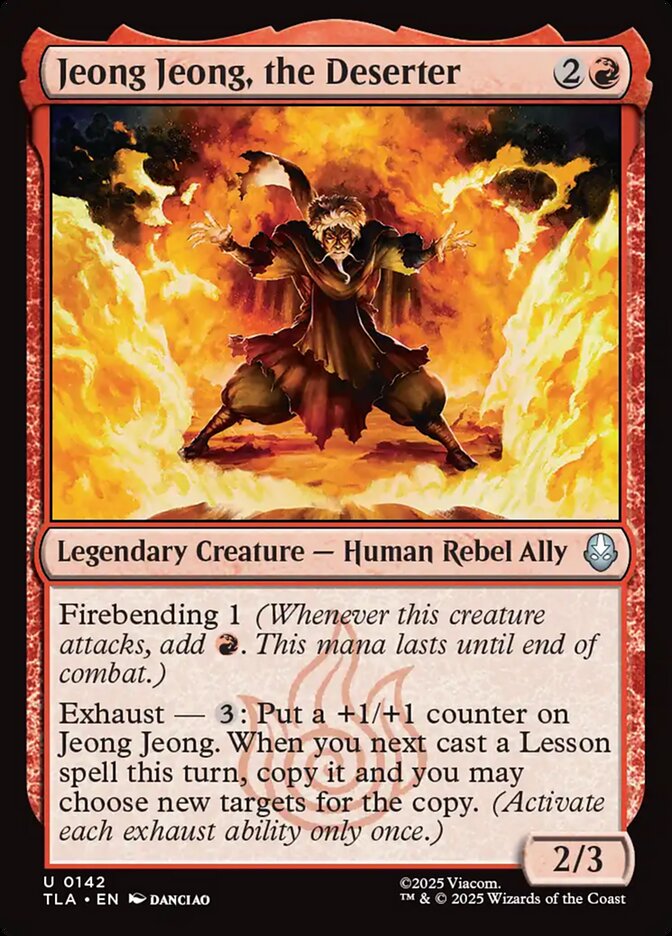 Jeong Jeong, the Deserter 142 (Avatar: The Last Airbender)  | Good Games Adelaide SA