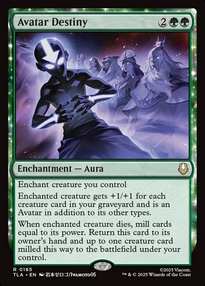 Avatar Destiny 165 (Avatar: The Last Airbender)  - Foil | Good Games Adelaide SA