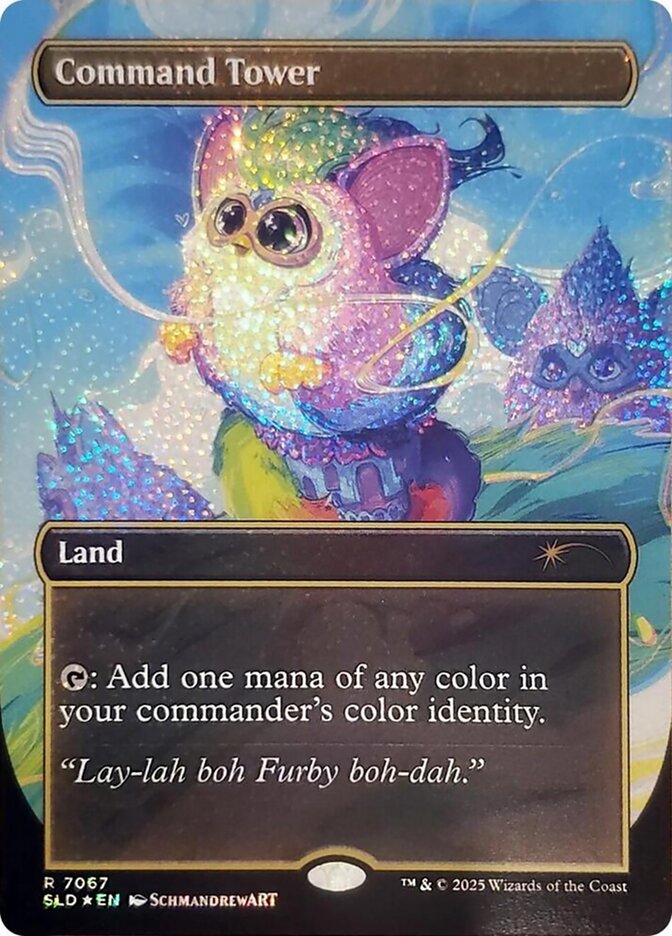 Command Tower 7067 Confetti Foil 7067 (Secret Lair Drop Series)  - Foil | Good Games Adelaide SA