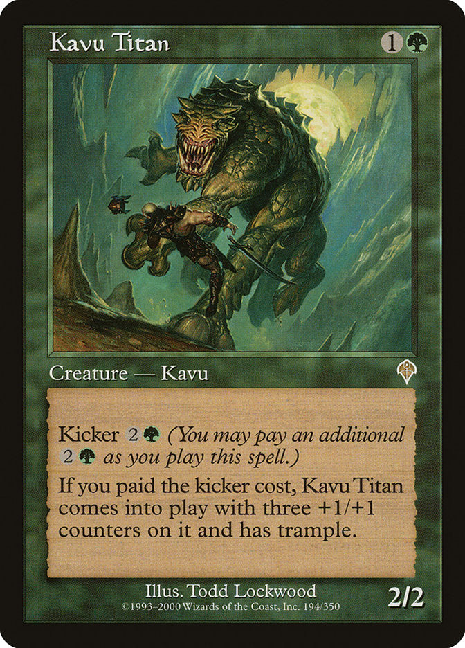 Kavu Titan 194 (Invasion)  | Good Games Adelaide SA