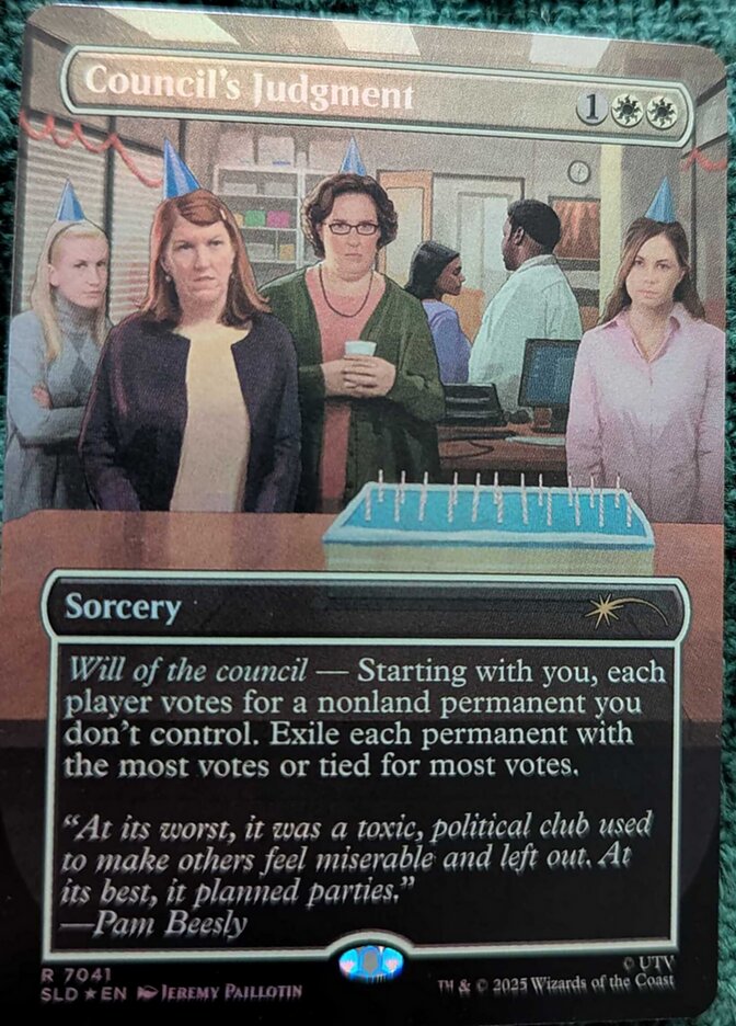 Councils Judgment 7041 7041 (Secret Lair Drop Series)  - Foil | Good Games Adelaide SA