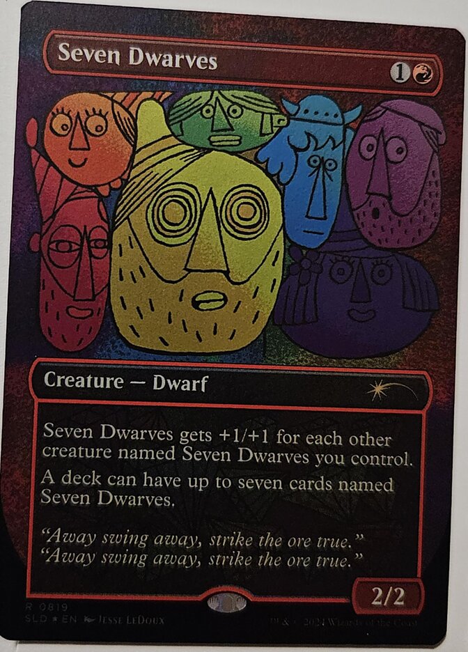 Seven Dwarves 819 (Secret Lair Drop Series)  - Foil | Good Games Adelaide SA
