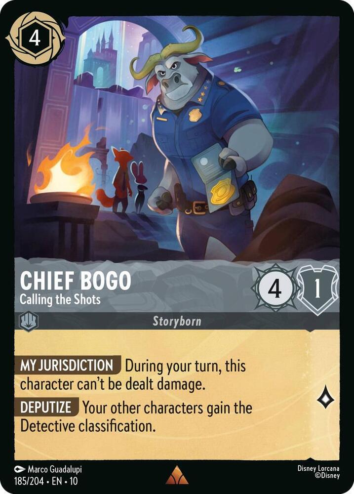 Chief Bogo Calling the Shots 185/204 (Whispers in the Well)  | Good Games Adelaide SA