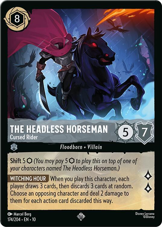 The Headless Horseman Cursed Rider 174/204 (Whispers in the Well)  | Good Games Adelaide SA