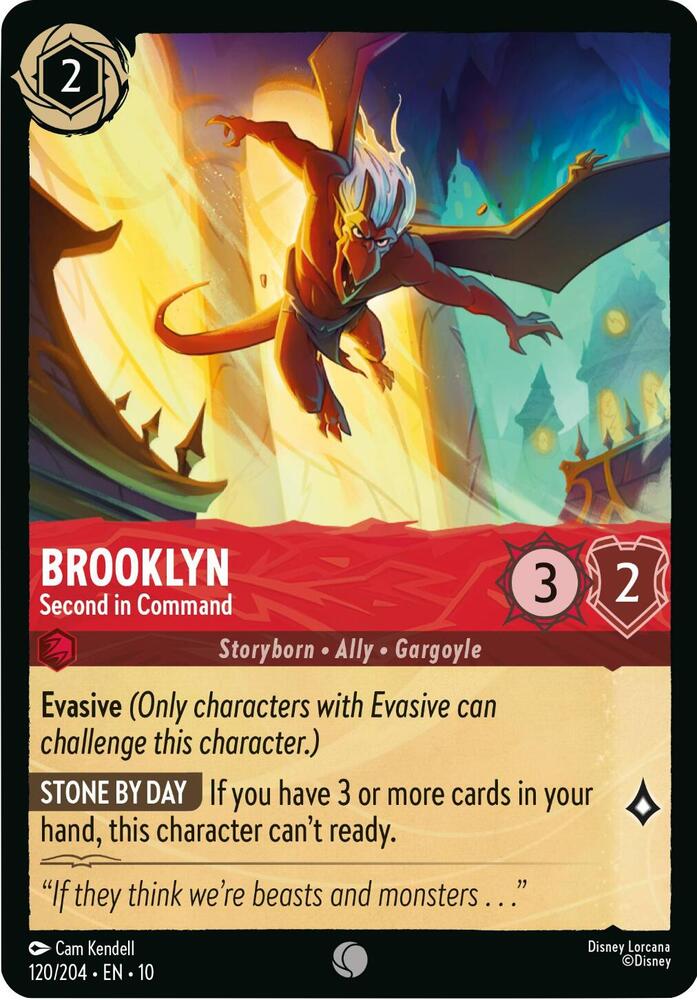 Brooklyn Second in Command 120/204 (Whispers in the Well)  - Cold Foil | Good Games Adelaide SA