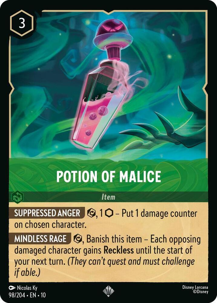 Potion of Malice 98/204 (Whispers in the Well)  | Good Games Adelaide SA
