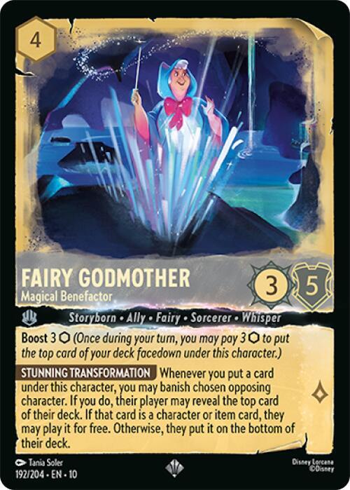 Fairy Godmother Magical Benefactor 192/204 (Whispers in the Well)  | Good Games Adelaide SA