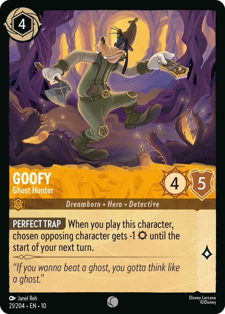 Goofy Ghost Hunter 21/204 (Whispers in the Well)  | Good Games Adelaide SA