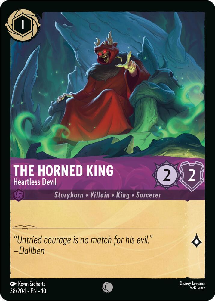 The Horned King Heartless Devil 38/204 (Whispers in the Well)  | Good Games Adelaide SA