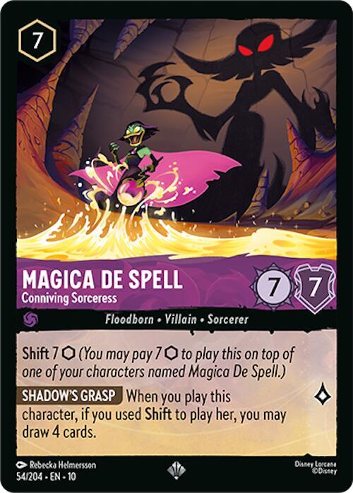 Magica De Spell Conniving Sorceress 54/204 (Whispers in the Well)  | Good Games Adelaide SA