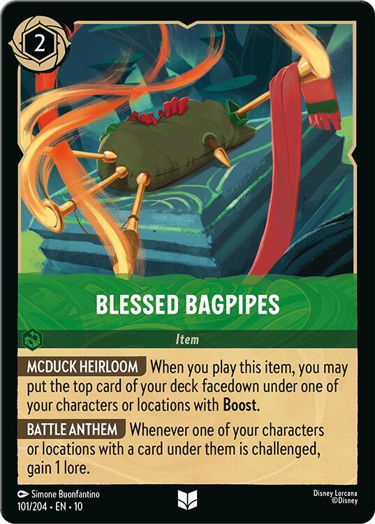 Blessed Bagpipes 101/204 (Whispers in the Well)  | Good Games Adelaide SA