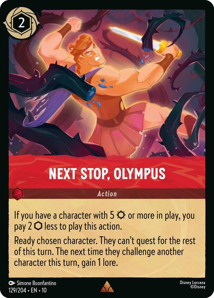 Next Stop Olympus 129/204 (Whispers in the Well)  | Good Games Adelaide SA