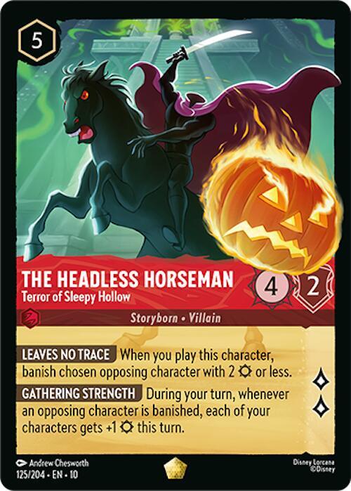 The Headless Horseman, Terror of Sleepy Hollow 125/204 (Whispers in the Well)  | Good Games Adelaide SA