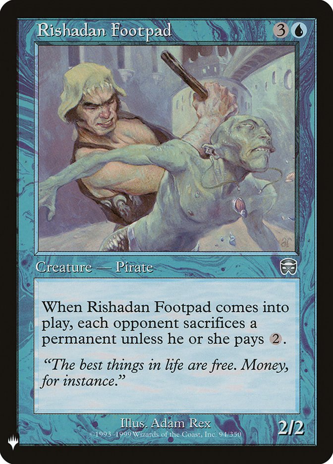 Rishadan Footpad 94 (The List Reprints)  | Good Games Adelaide SA