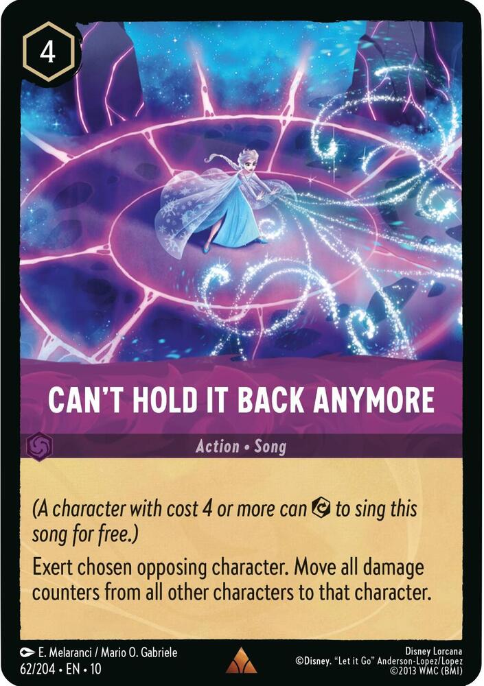 Cant Hold It Back Anymore 62/204 (Whispers in the Well)  | Good Games Adelaide SA