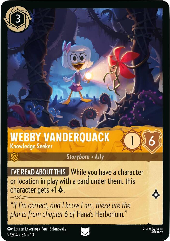 Webby Vanderquack Knowledge Seeker 9/204 (Whispers in the Well)  | Good Games Adelaide SA