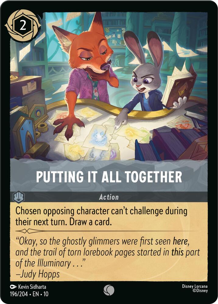 Putting It All Together 196/204 (Whispers in the Well)  - Cold Foil | Good Games Adelaide SA