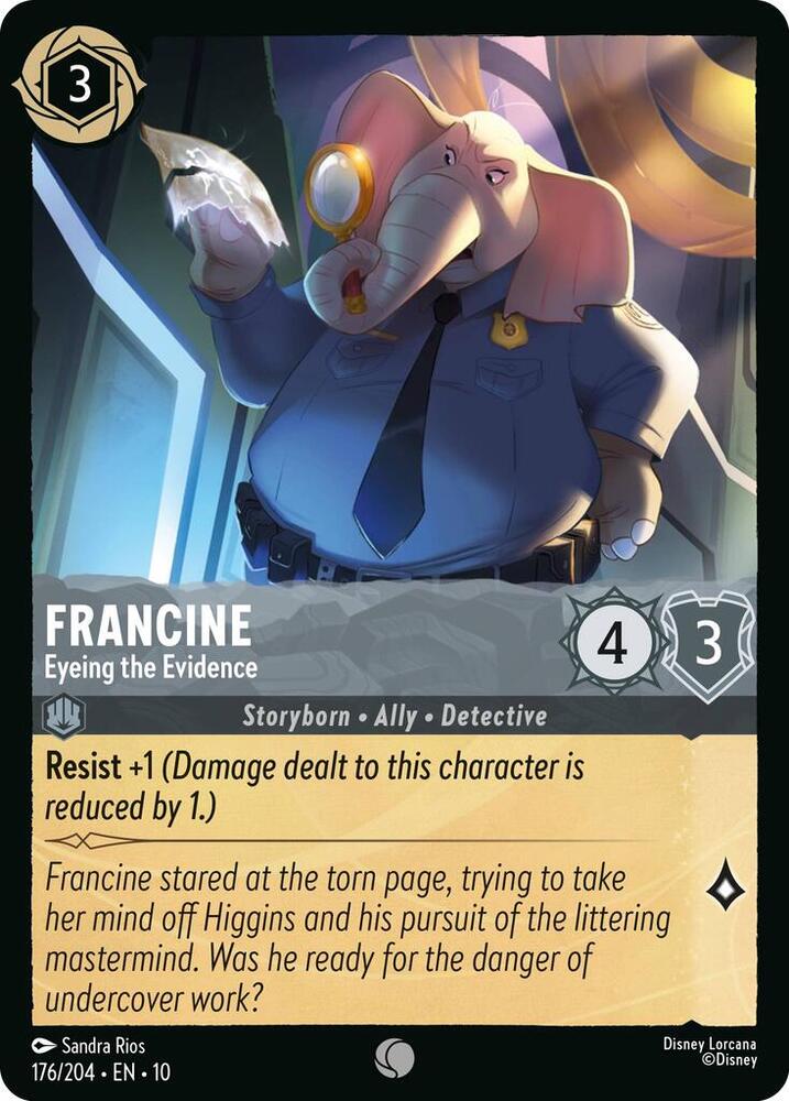 Francine Eyeing the Evidence 176/204 (Whispers in the Well)  | Good Games Adelaide SA