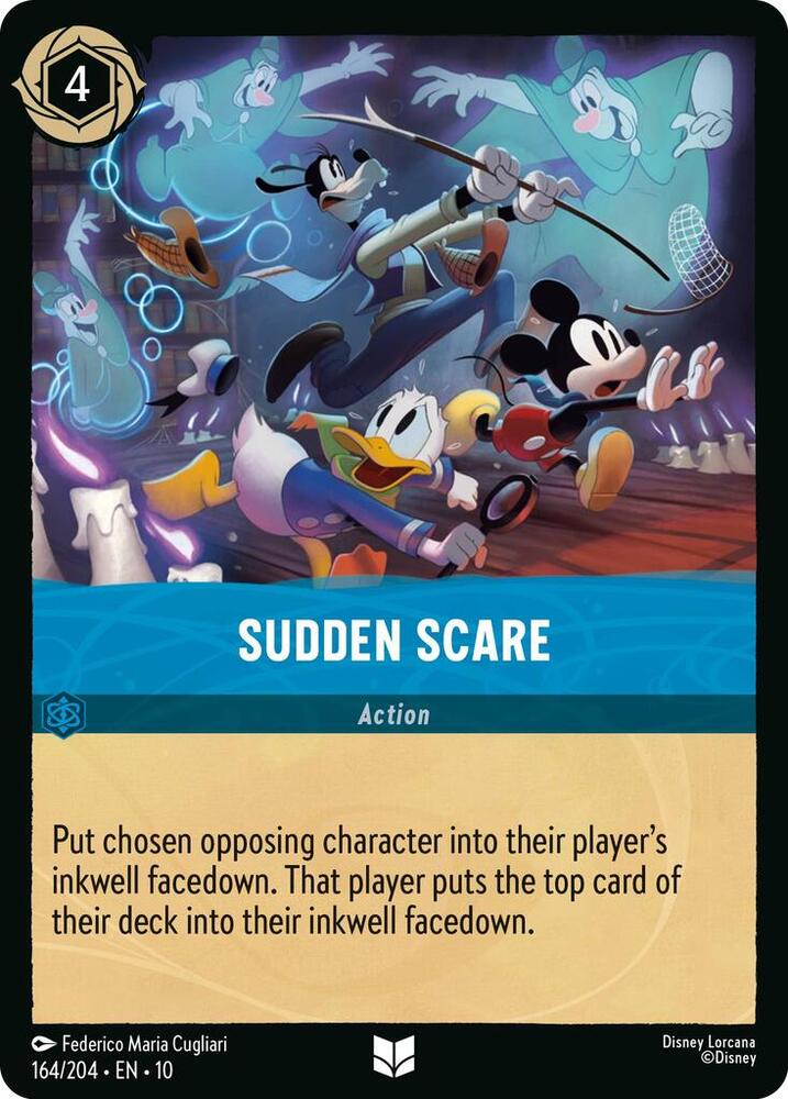 Sudden Scare 164/204 (Whispers in the Well)  - Cold Foil | Good Games Adelaide SA