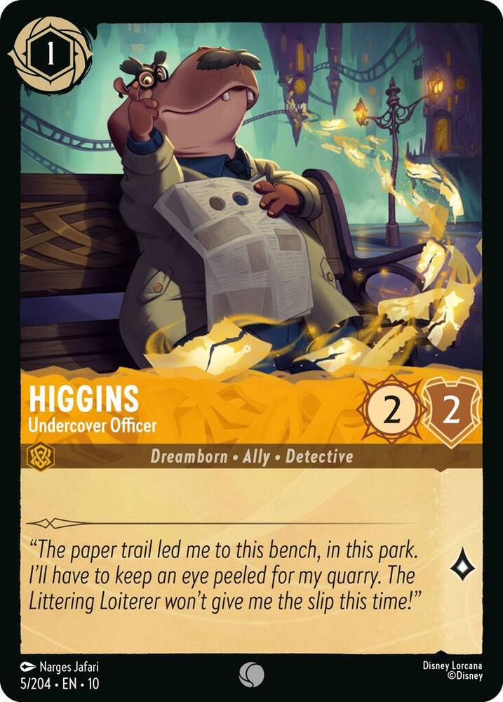 Higgins Undercover Officer 5/204 (Whispers in the Well)  | Good Games Adelaide SA