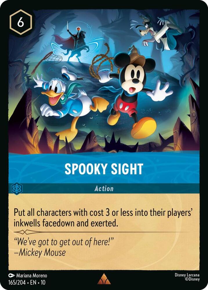 Spooky Sight 165/204 (Whispers in the Well)  - Cold Foil | Good Games Adelaide SA