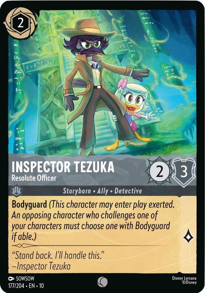 Inspector Tezuka Resolute Officer 177/204 (Whispers in the Well)  | Good Games Adelaide SA