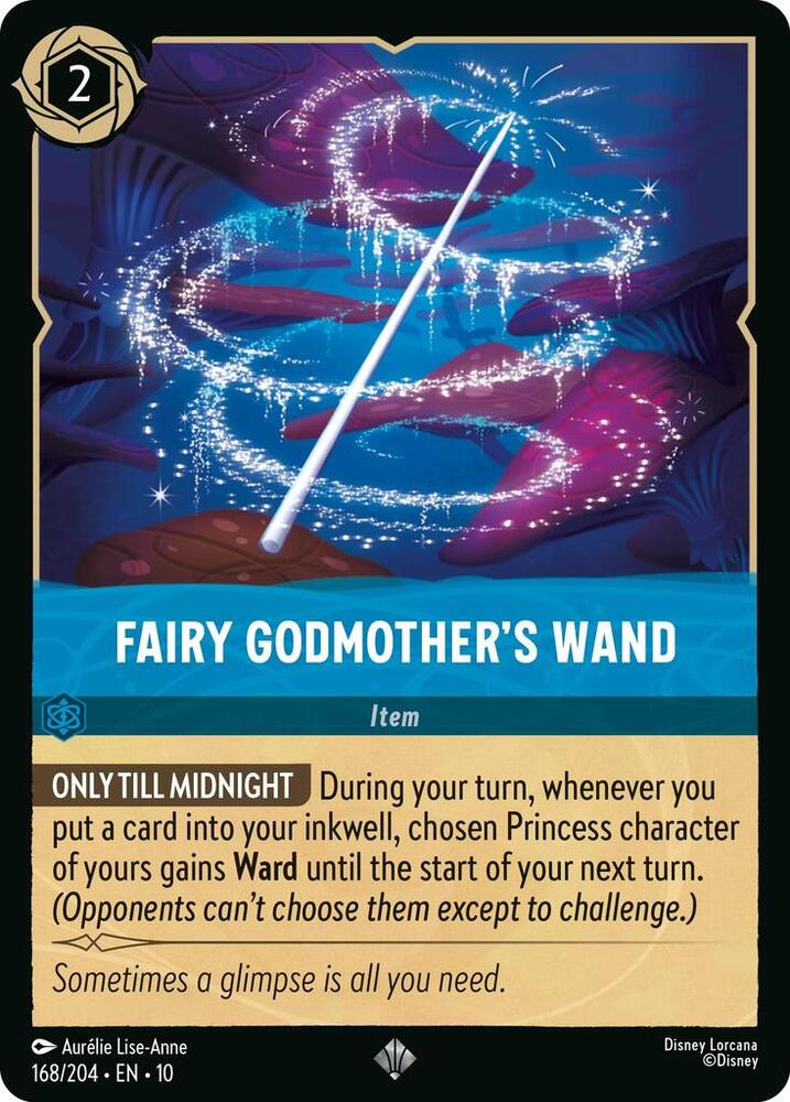 Fairy Godmothers Wand 168/204 (Whispers in the Well)  | Good Games Adelaide SA