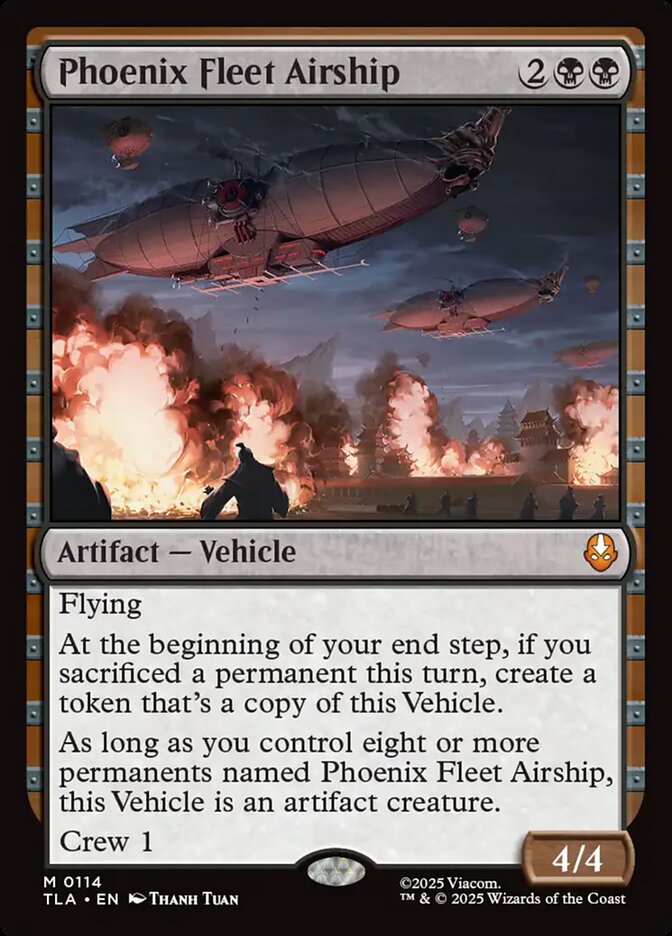 Phoenix Fleet Airship 114 (Avatar: The Last Airbender)  | Good Games Adelaide SA