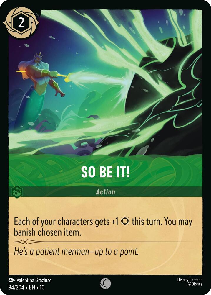 So Be It 94/204 (Whispers in the Well)  | Good Games Adelaide SA