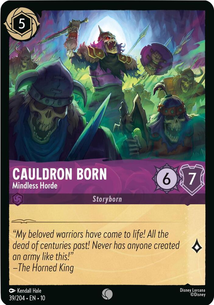 Cauldron Born Mindless Horde 39/204 (Whispers in the Well)  | Good Games Adelaide SA