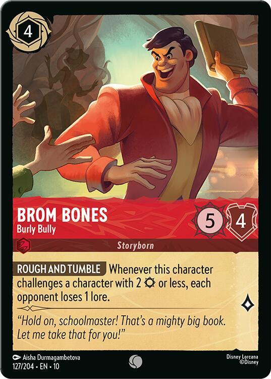 Brom Bones Burly Bully 127/204 (Whispers in the Well)  - Cold Foil | Good Games Adelaide SA