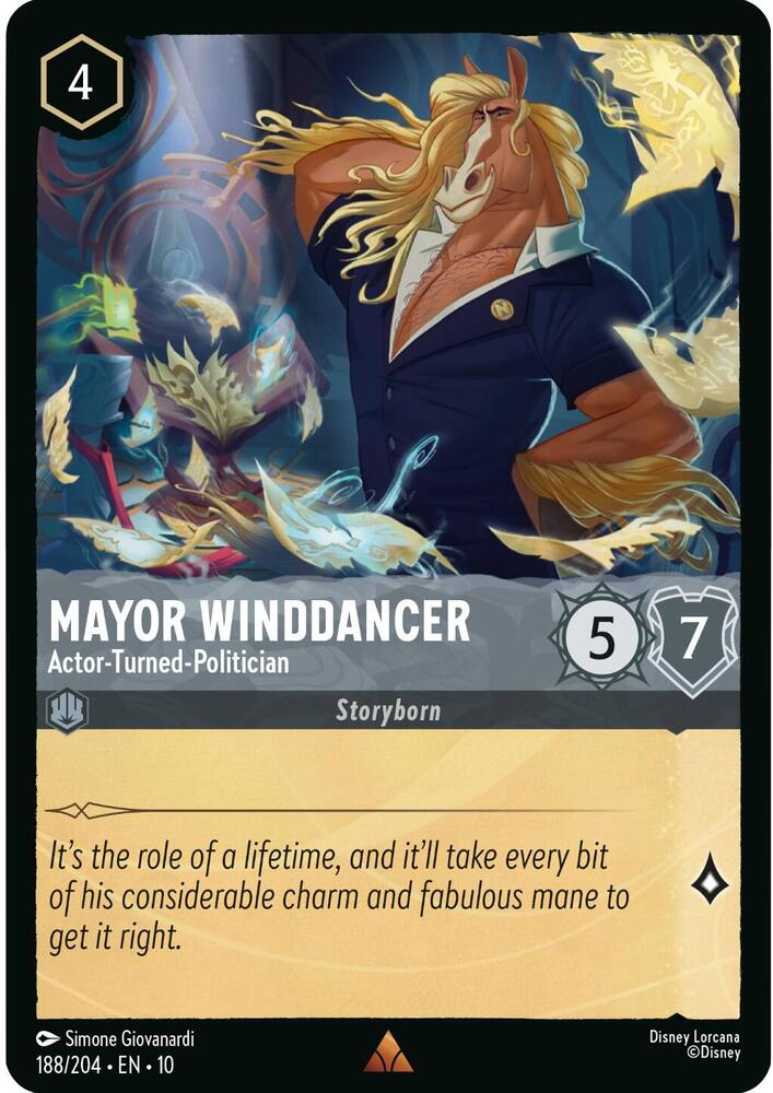 Mayor Winddancer Actor Turned Politician 188/204 (Whispers in the Well)  | Good Games Adelaide SA