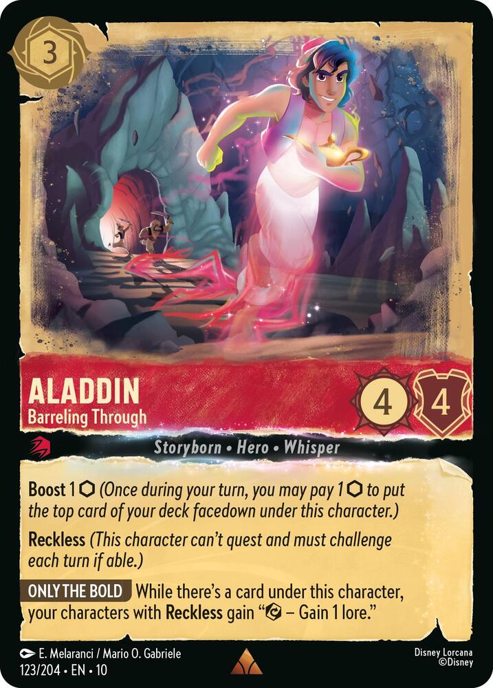 Aladdin Barreling Through 123/204 (Whispers in the Well)  | Good Games Adelaide SA