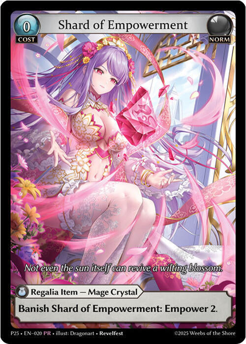 Shard of Empowerment 020 020 (Promotional Cards)  - Foil | Good Games Adelaide SA