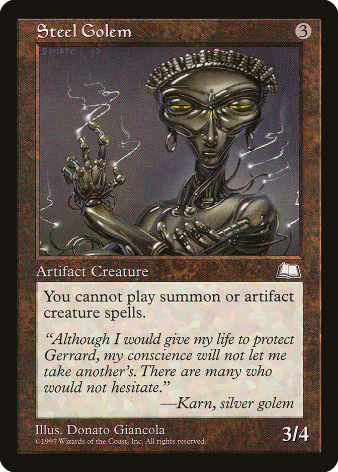 Steel Golem  (Weatherlight)  | Good Games Adelaide SA