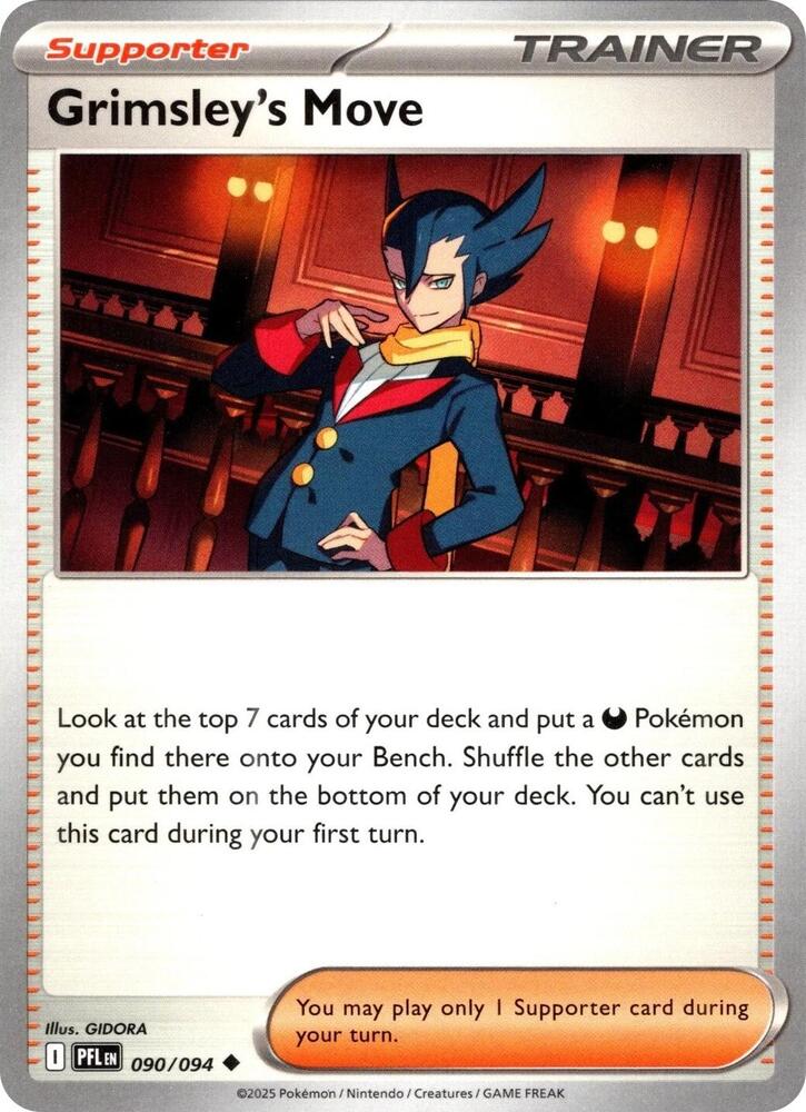 Grimsley's Move 090/094 (ME02: Phantasmal Flames)  | Good Games Adelaide SA