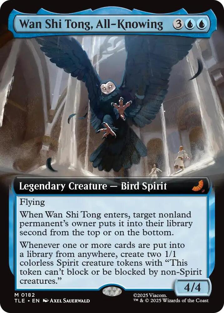 Wan Shi Tong All Knowing Extended Art 182/0 (Avatar: The Last Airbender: Eternal-Legal)  - Extended Art | Good Games Adelaide SA