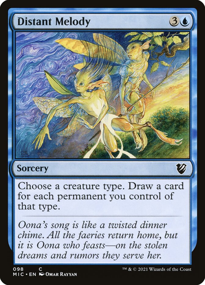 Distant Melody 98 (Commander: Innistrad: Midnight Hunt)  | Good Games Adelaide SA