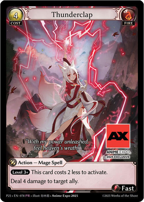 Thunderclap 076 (Promotional Cards)  | Good Games Adelaide SA
