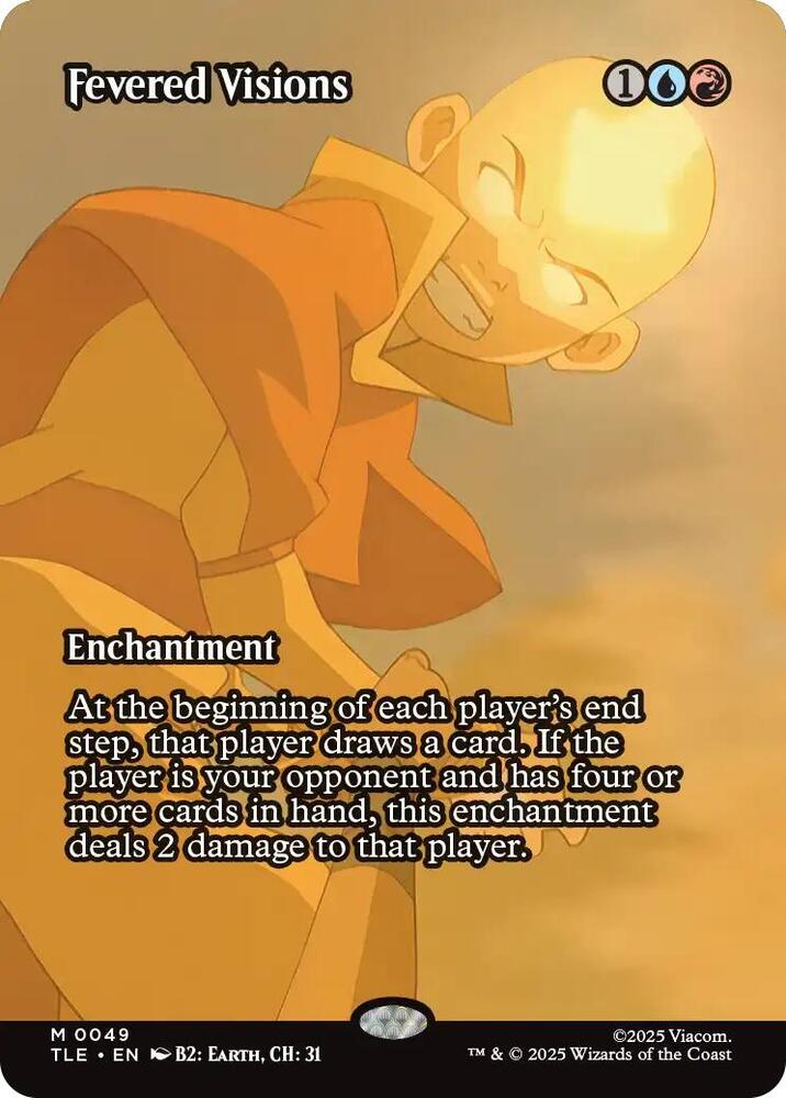 Fevered Visions  49/0 (Avatar: The Last Airbender: Eternal-Legal)  - Borderless Foil | Good Games Adelaide SA