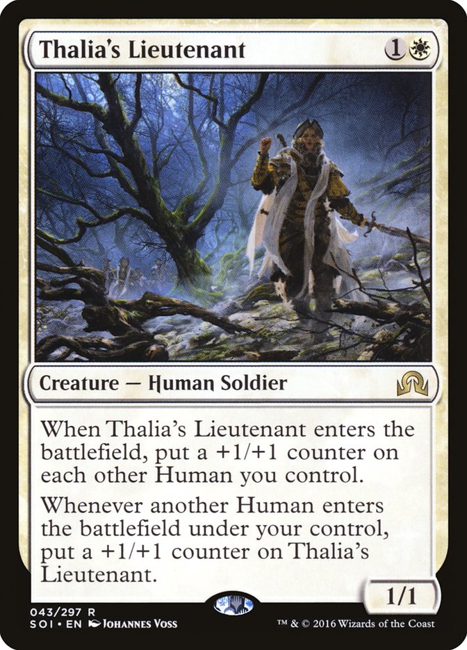 Thalia's Lieutenant 43 (Shadows over Innistrad)  - Foil | Good Games Adelaide SA