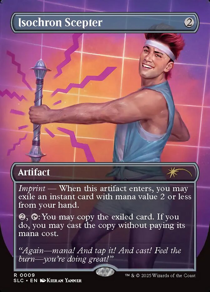 Isochron Scepter 9 (Secret Lair Countdown Kit)  - Borderless | Good Games Adelaide SA