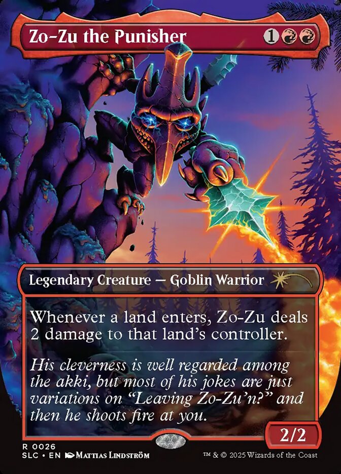 Zo-Zu the Punisher 26 ()  - Borderless Foil | Good Games Adelaide SA