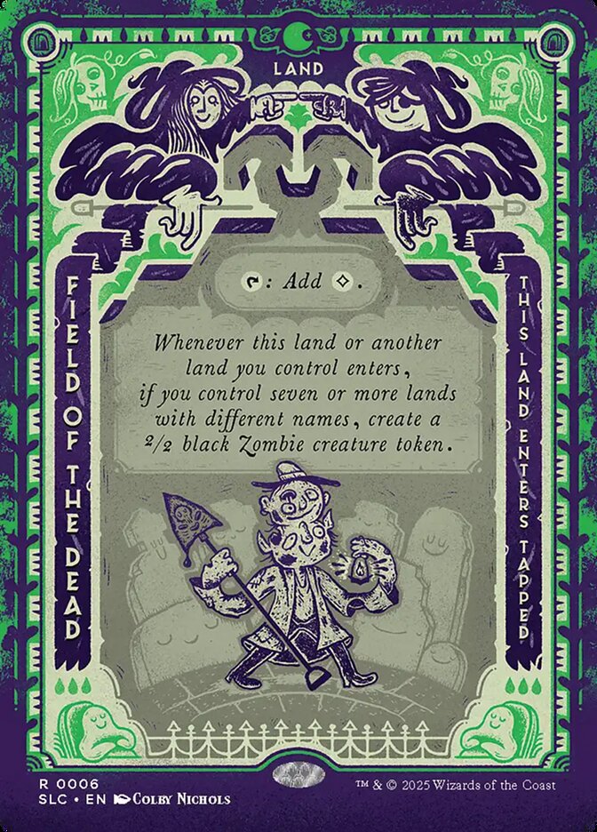 Field of the Dead 6 (Secret Lair Countdown Kit)  - Borderless | Good Games Adelaide SA
