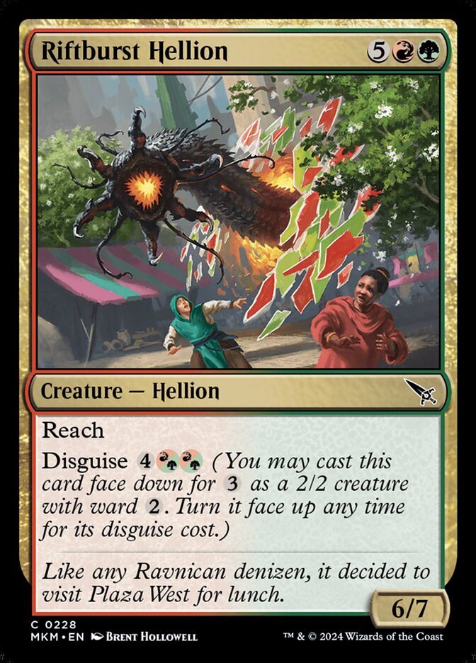 Riftburst Hellion 228 (Murders at Karlov Manor)  - Foil | Good Games Adelaide SA
