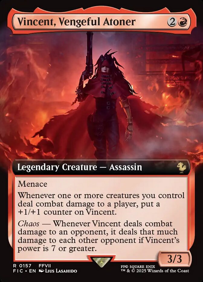 Vincent, Vengeful Atoner 157 (Commander: FINAL FANTASY)  | Good Games Adelaide SA