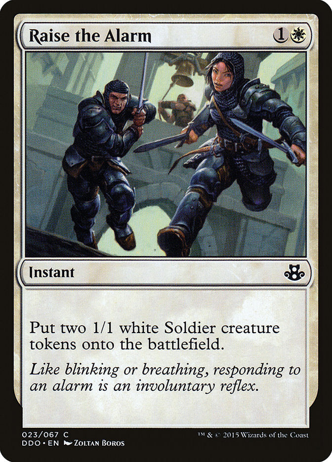 Raise the Alarm 23 (Duel Decks: Elspeth vs. Kiora)  | Good Games Adelaide SA